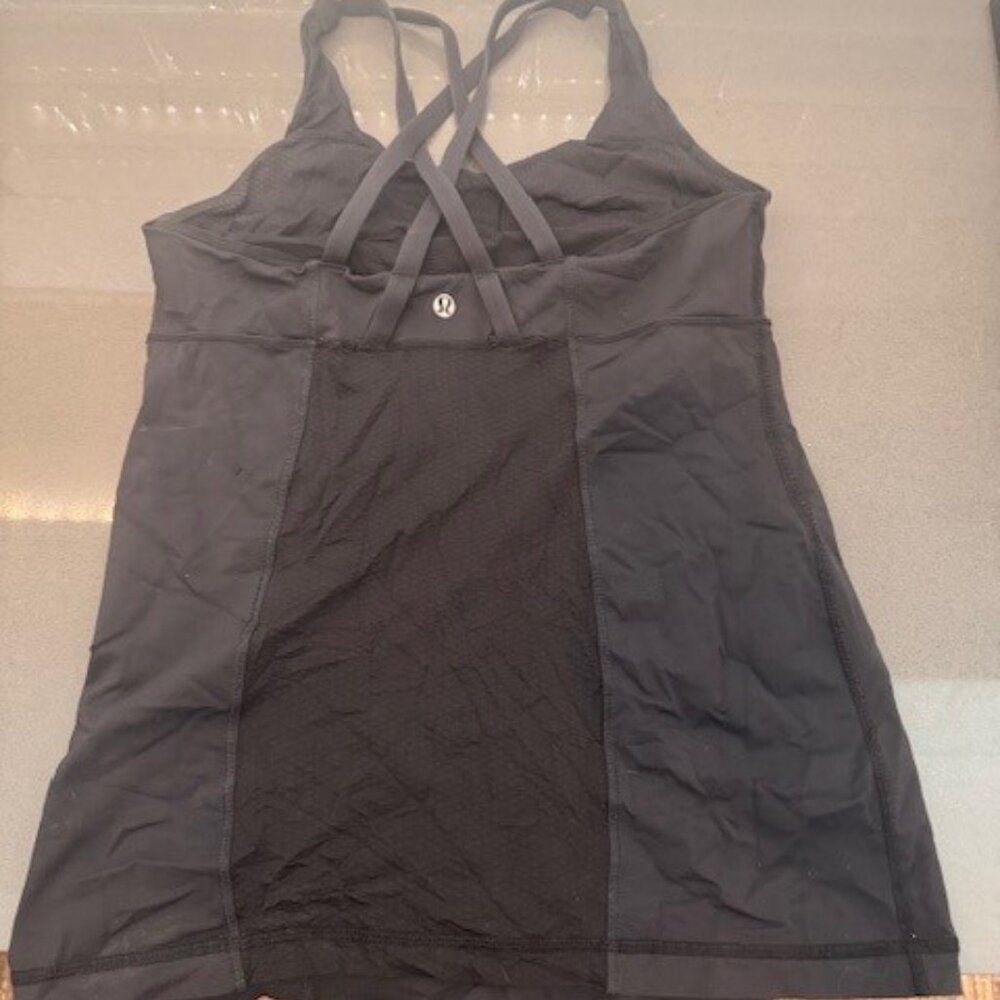 Lululumen Energy Bra Black Size 8 - Picture 2 of 4